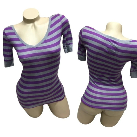 WS44 Kirra Surfer 1/2 Sleeve Top XS - Picture 1 of 3